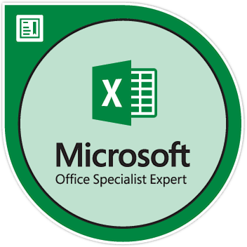 Microsoft Office Specialist: Microsoft Excel Expert (Office 2019)